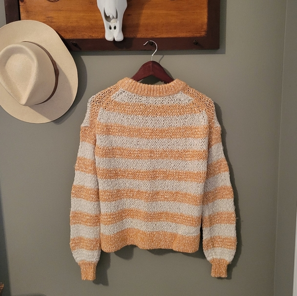 Madewell Baez Striped Pullover Sweater Size XS - Picture 3 of 9